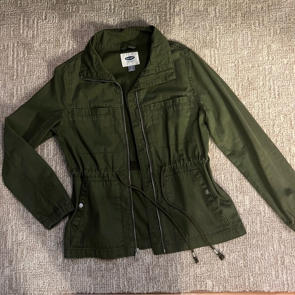Old Navy Womens Military Jacket - Picture 3 of 4